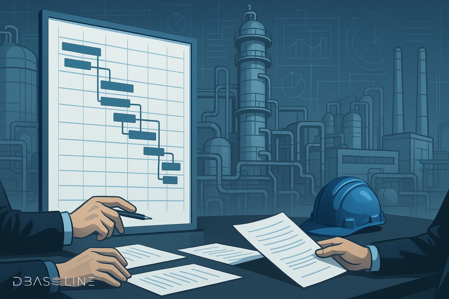 Compressão de Cronograma em Projetos Industriais: Aplicações Práticas de Fast-Tracking e Crashing